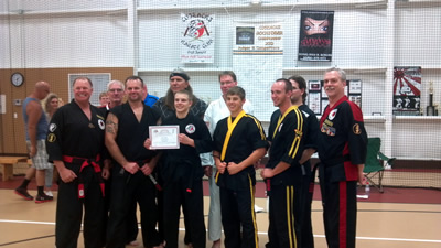 Foulon Sheppard Black Belt Promotion